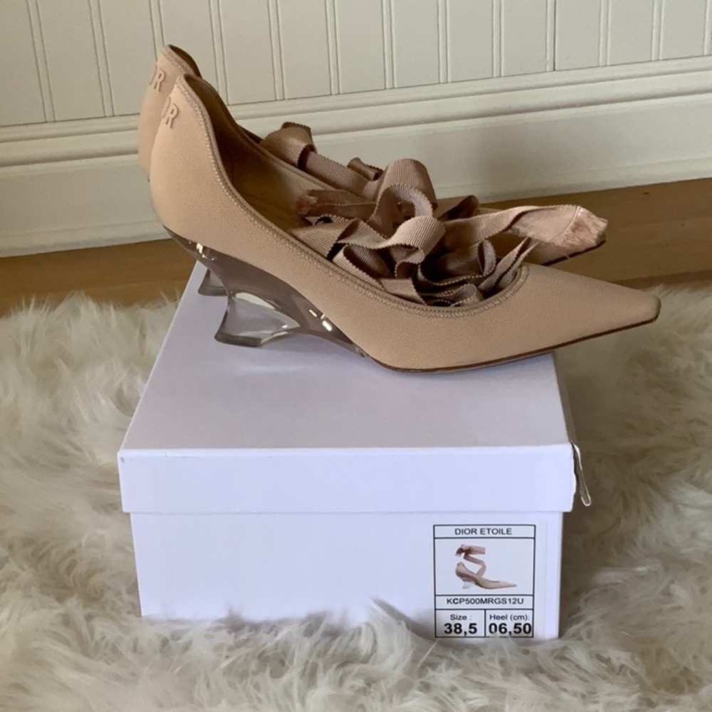 Christian Dior Etoile heels balletcore ballet shoes - Picture 2 of 8